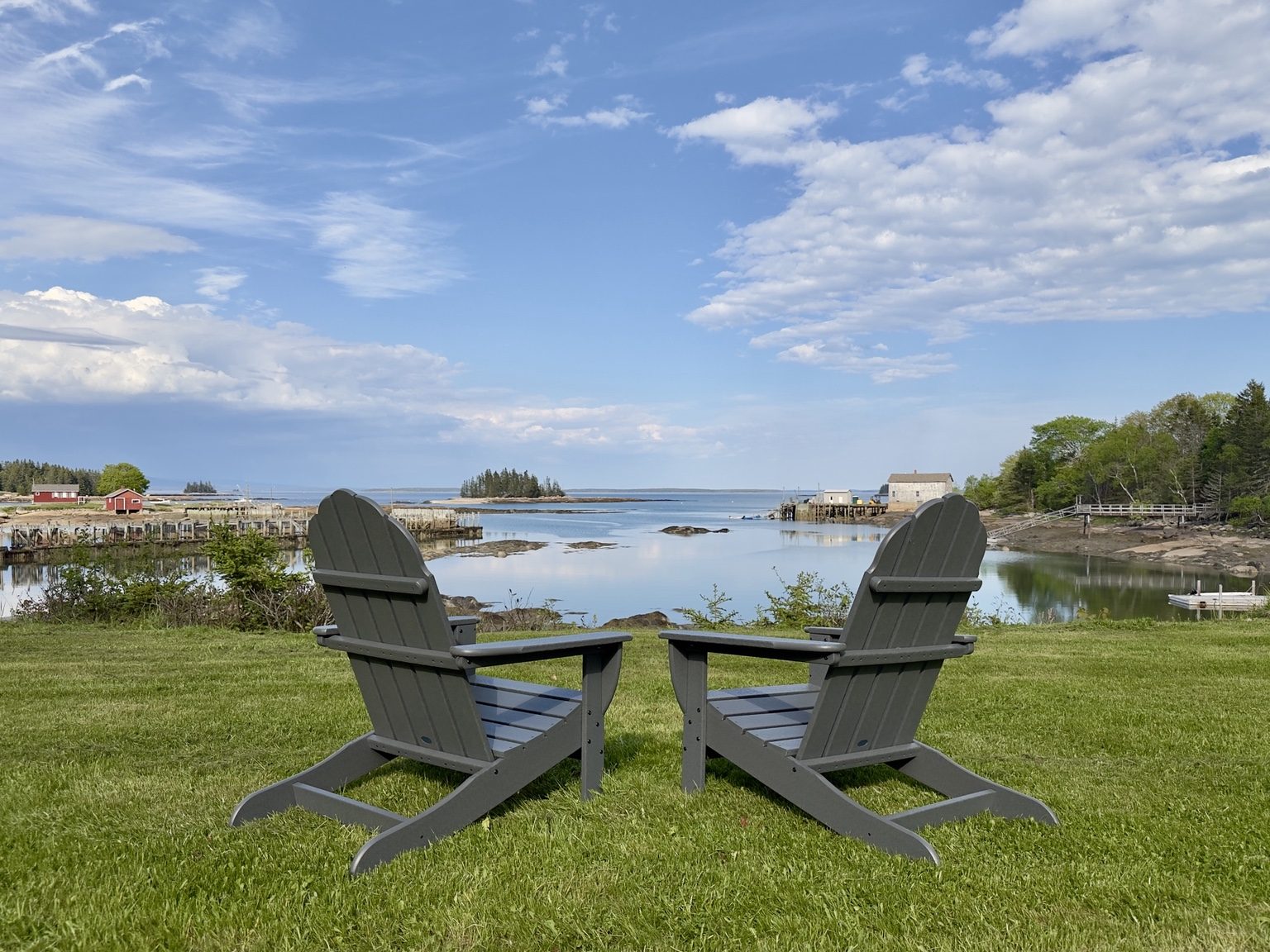 Shore view at Ledge & Tide